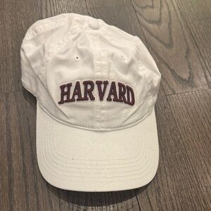 Legacy White Cap with Maroon Embroidery